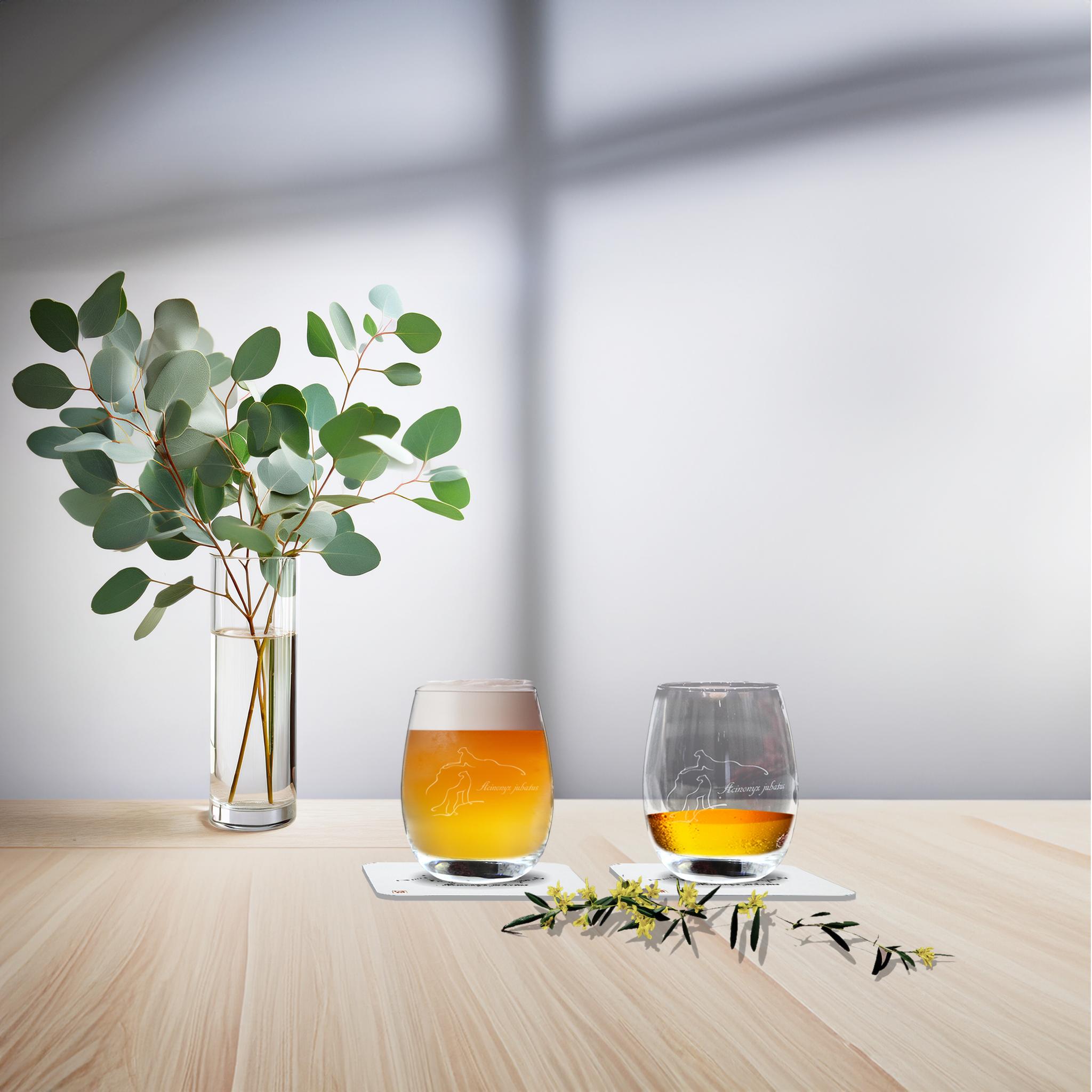 春の新生活応援セット　チーターオリジナルＲグラスペアセット＆マルシェバッグ（生成） | 4枚目