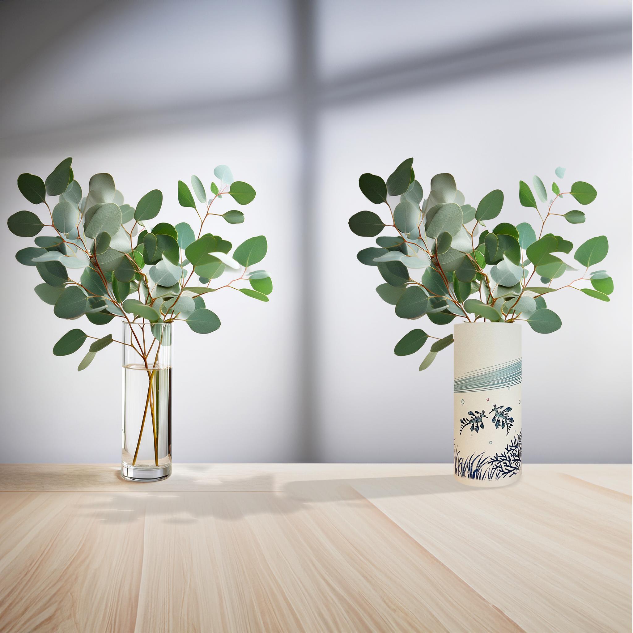 和紙 阿波紙のランプシェード・筒状カバー（海の生き物たち） | 11枚目