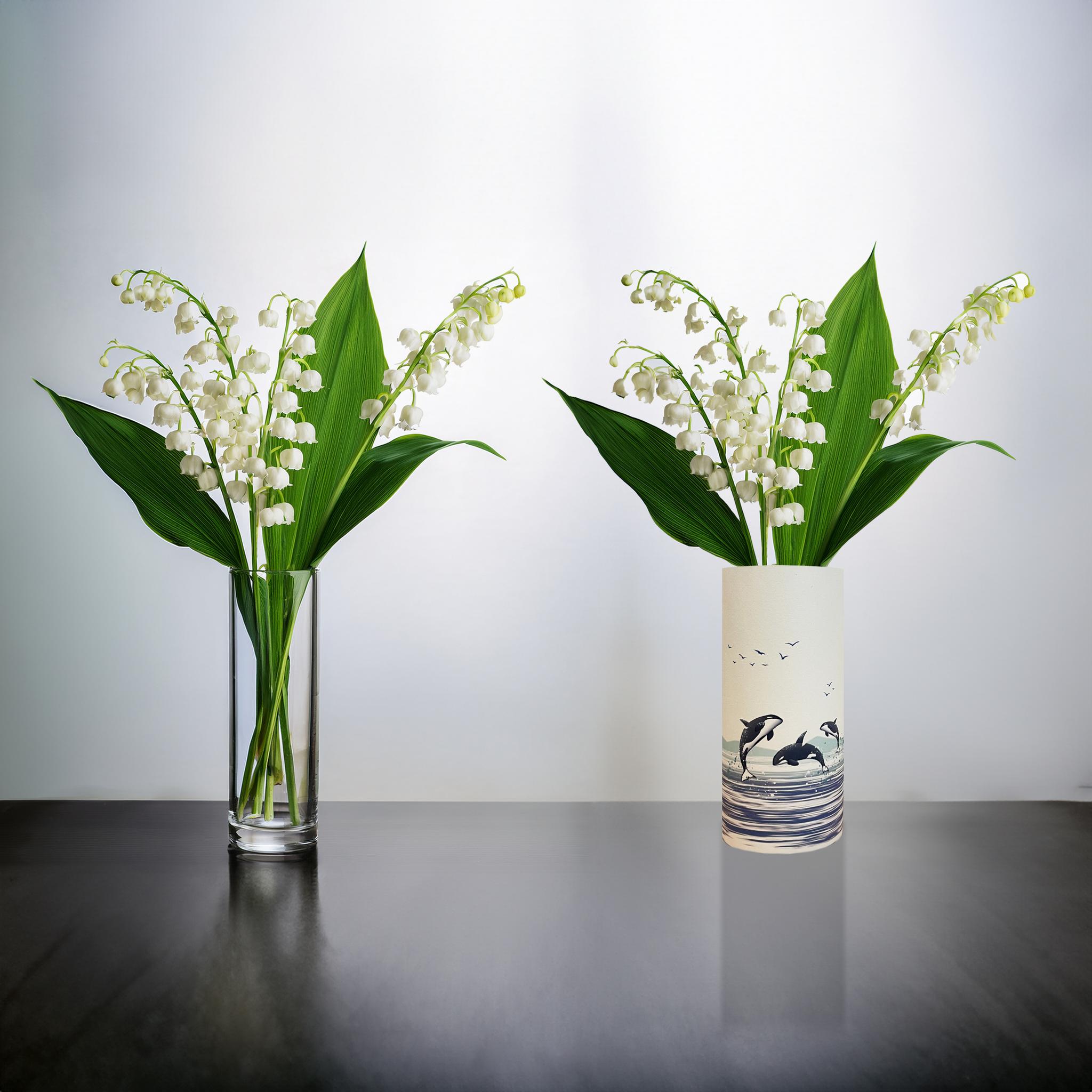 和紙 阿波紙のランプシェード・筒状カバー（海の生き物たち） | 14枚目